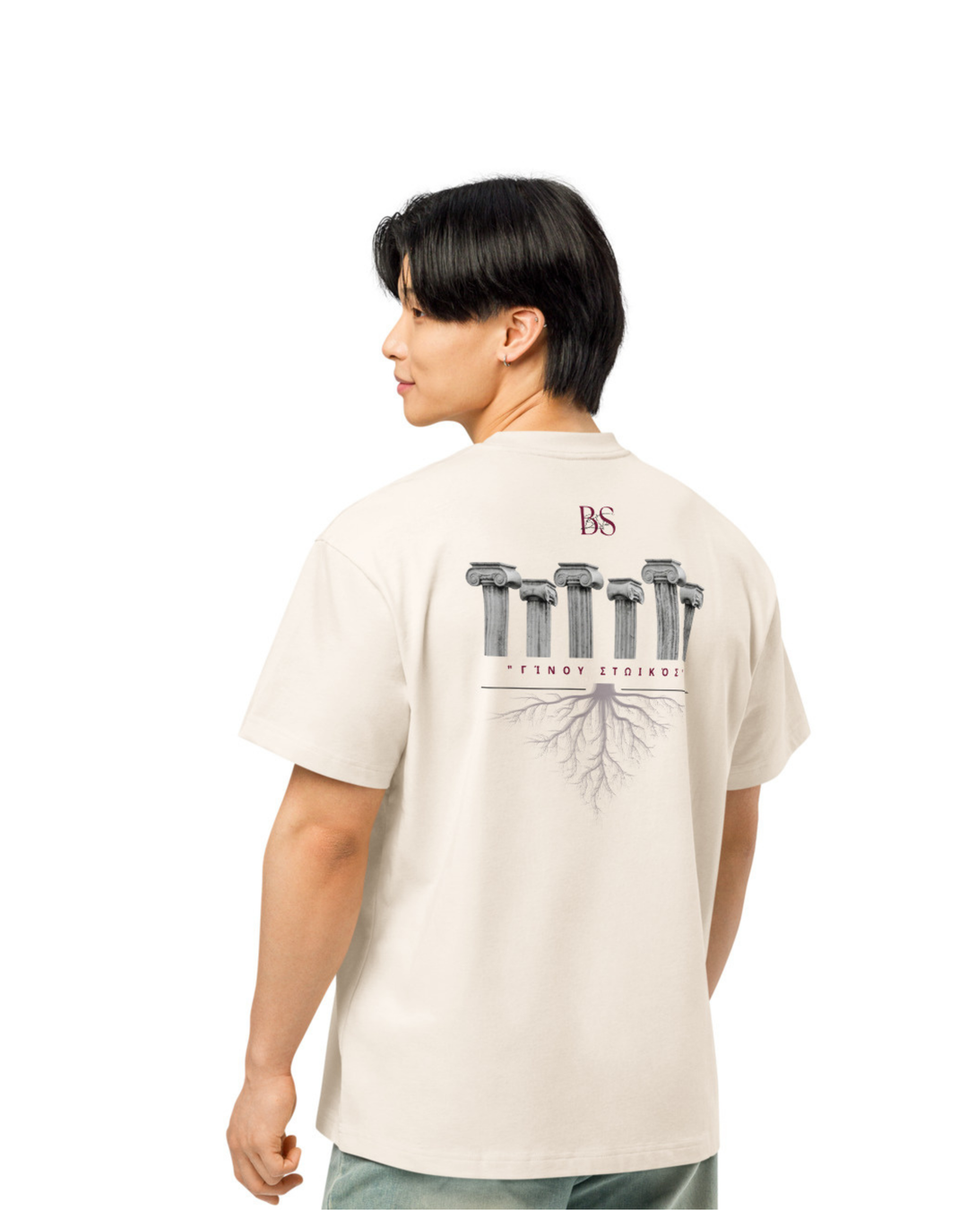 Γίνου Στωικός — Camiseta Boxy Estoica