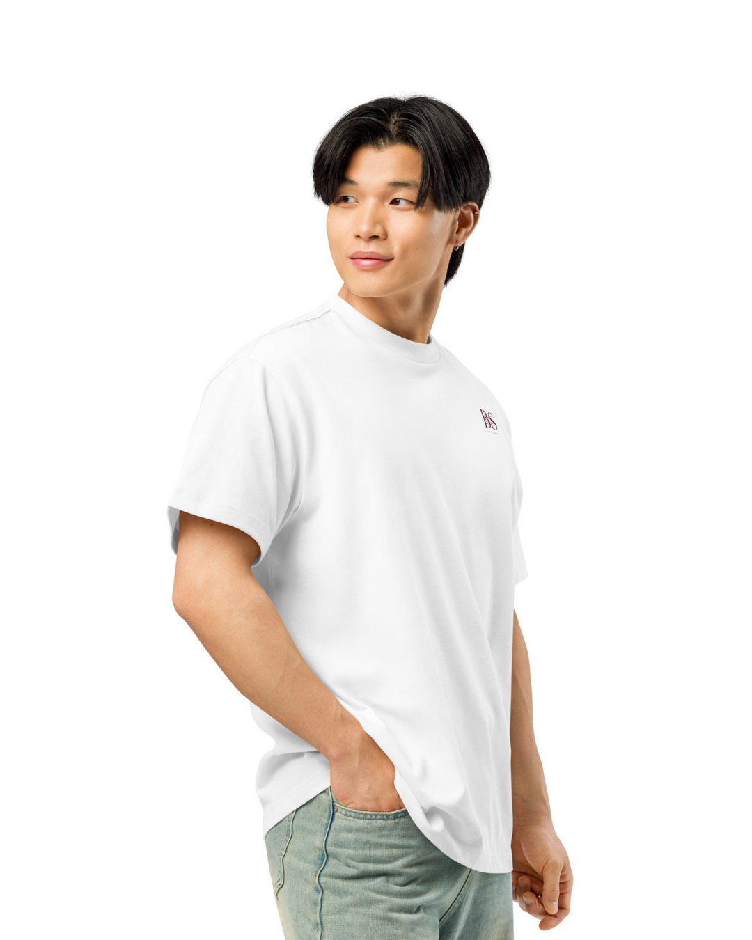 Camiseta Boxy ESTOA — Filosofía Estoica | Edición Vintage White/Blanco