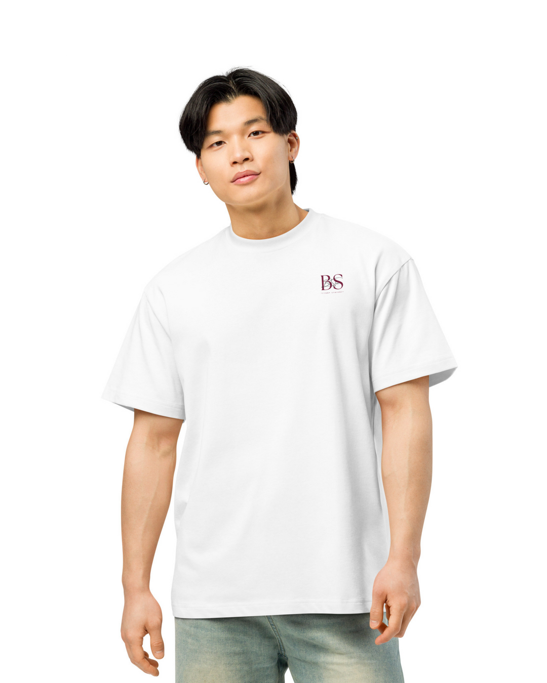 Camiseta Boxy ESTOA — Filosofía Estoica | Edición Vintage White/Blanco