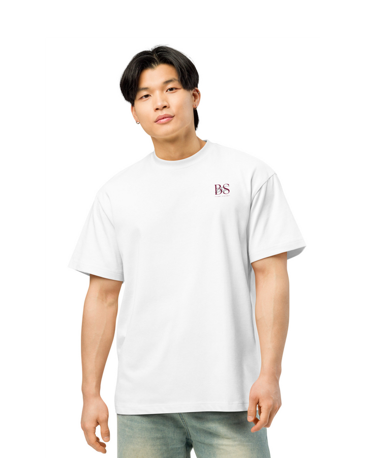 Camiseta Boxy ESTOA — Filosofía Estoica | Edición Vintage White/Blanco