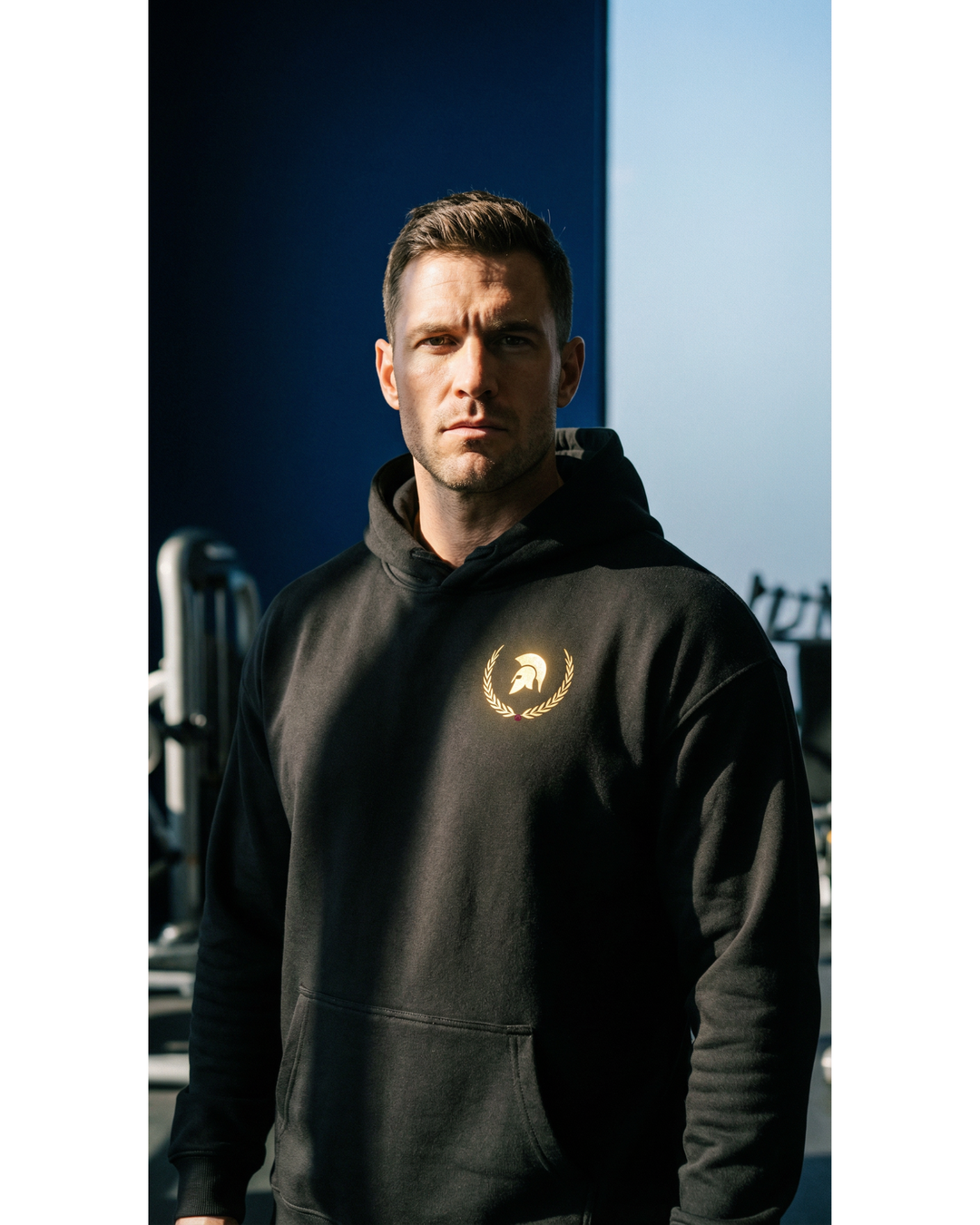 Sudadera Orgánica Spartan – Believe in Yourself | Be Stoic