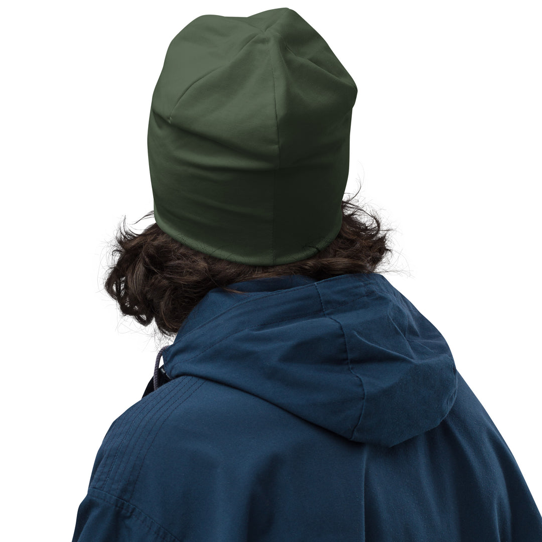 Gorro Be Stoic “BS” – Verde Oliva Minimal