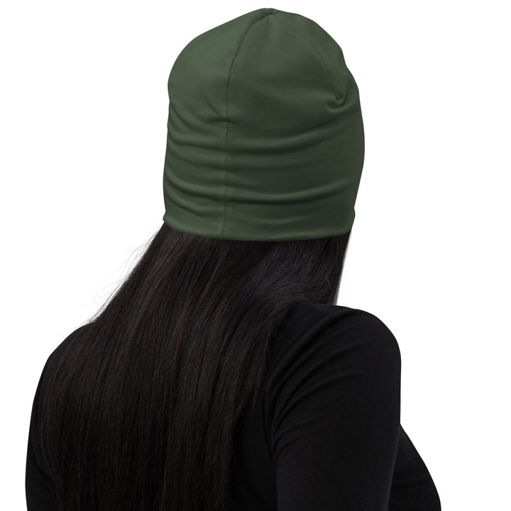 Gorro Be Stoic “BS” – Verde Oliva Minimal