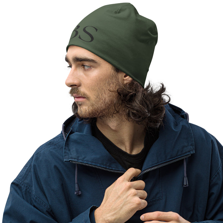 Gorro Be Stoic “BS” – Verde Oliva Minimal