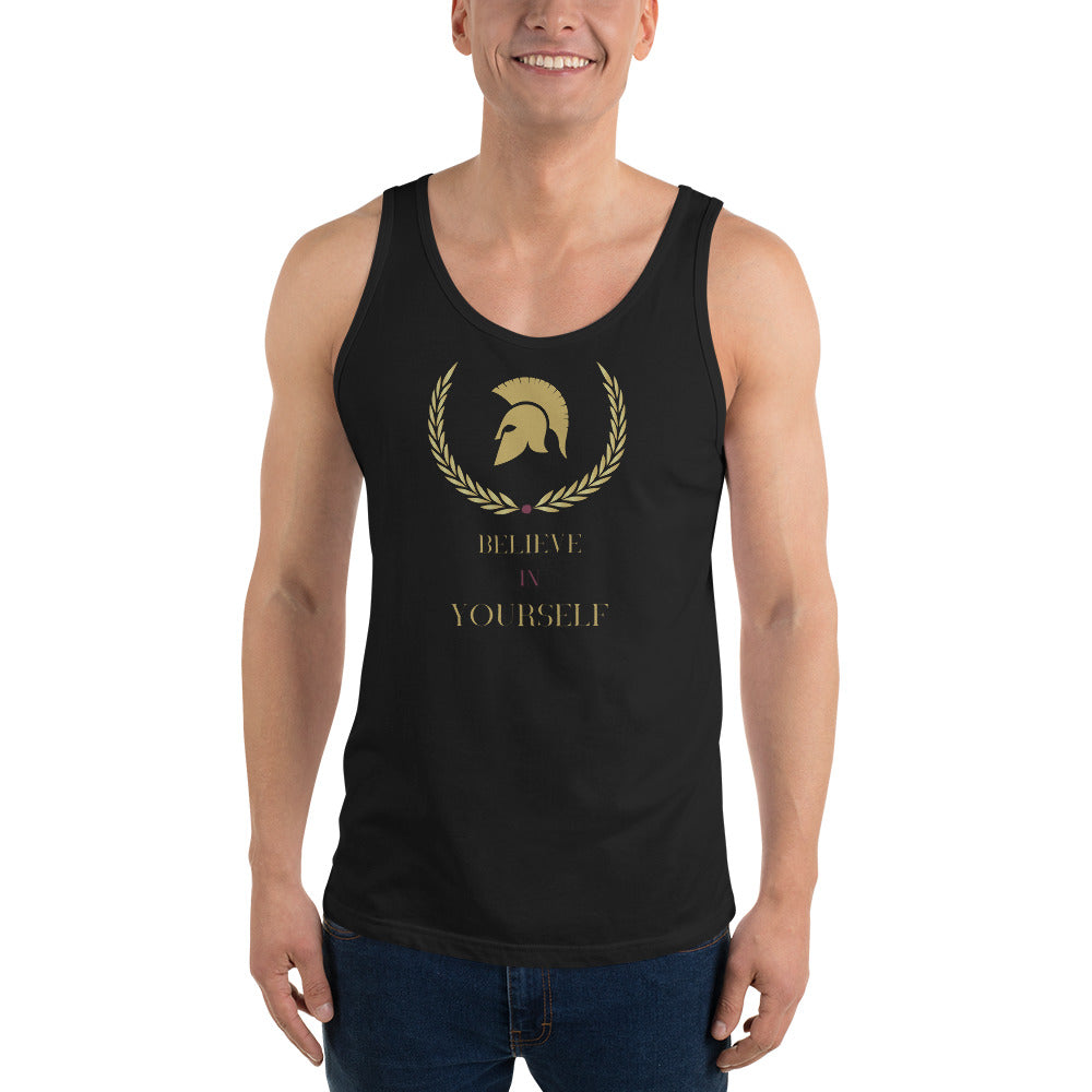 Camiseta de Tirantes “Believe in Yourself” – Edición Espartana Be Stoic