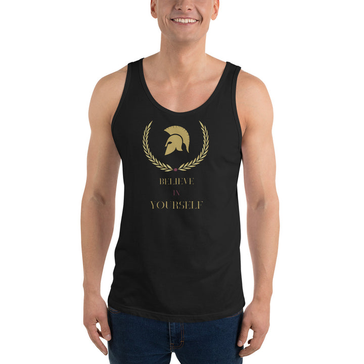 Camiseta de Tirantes “Believe in Yourself” – Edición Espartana Be Stoic