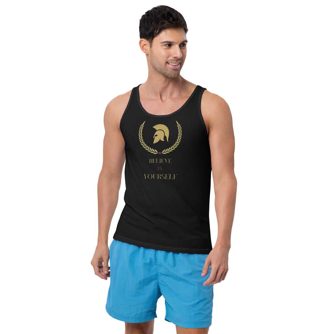 Camiseta de Tirantes “Believe in Yourself” – Edición Espartana Be Stoic