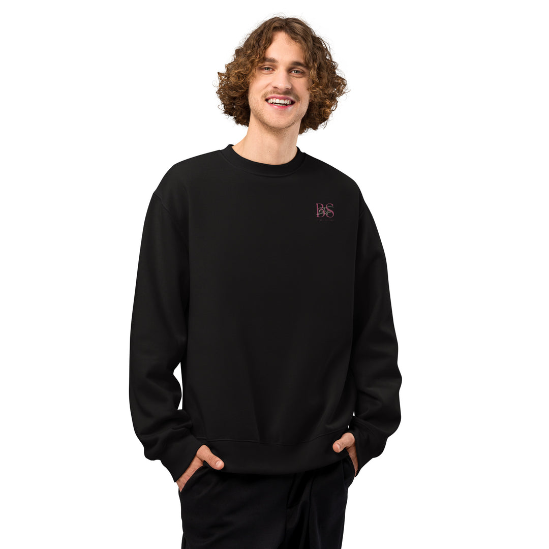 Sudadera ESTOA - Filosofía Estoica | Heavyweight Oversize | Edición Black
