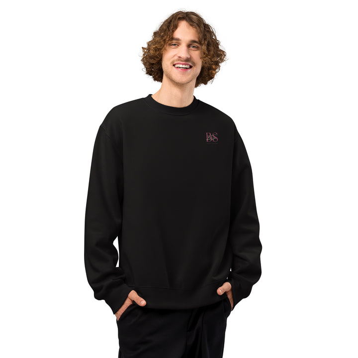 Sudadera ESTOA - Filosofía Estoica | Heavyweight Oversize | Edición Black