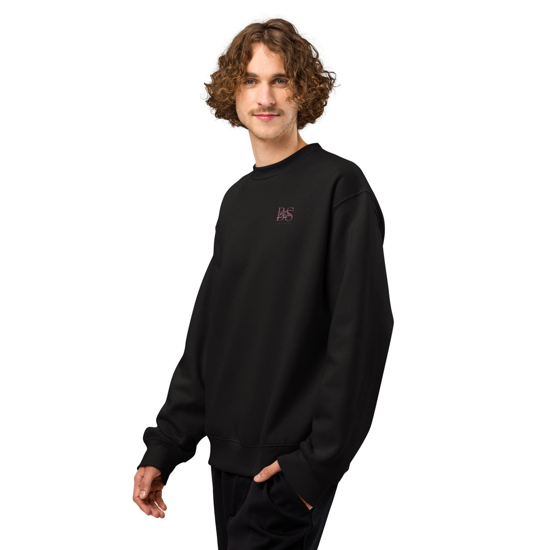 Sudadera ESTOA - Filosofía Estoica | Heavyweight Oversize | Edición Black