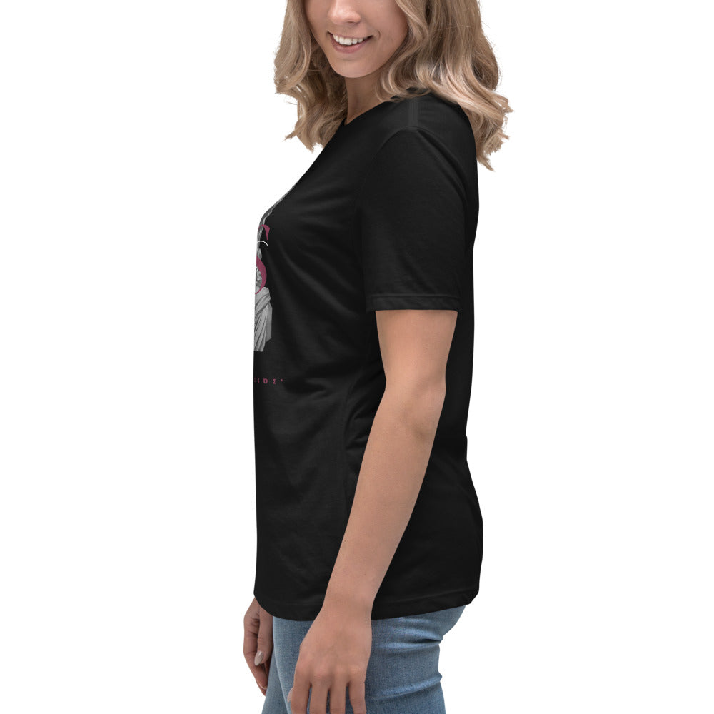 Camiseta negra Mujer Victoria — Be Stoic