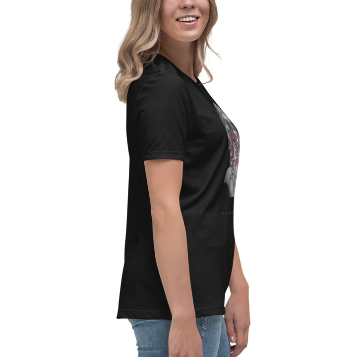 Camiseta negra Mujer Victoria — Be Stoic