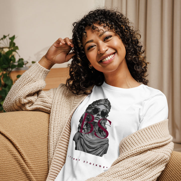 Camiseta Mujer Be Stoic Victoria – Ajuste Relajado Algodón Premium