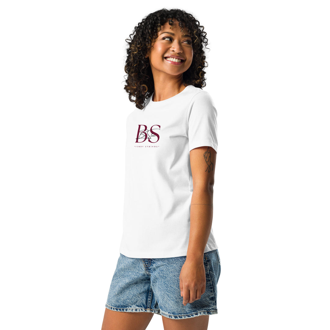 Camiseta Mujer Be Stoic Essential – Algodón Premium Suave | Corte Relajado