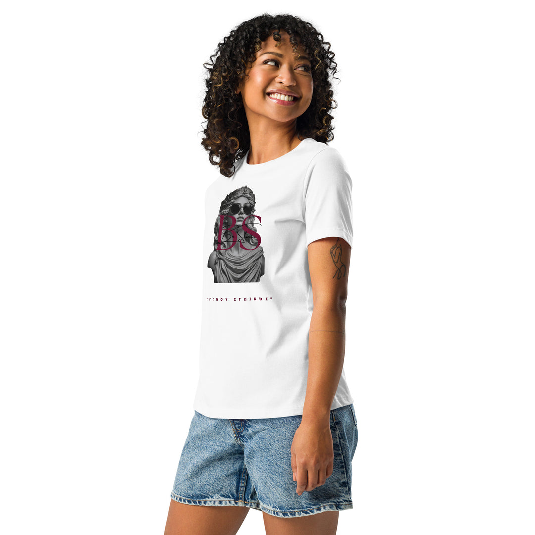 Camiseta Mujer Be Stoic Victoria – Ajuste Relajado Algodón Premium